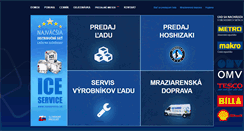 Desktop Screenshot of iceservice.sk