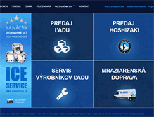 Tablet Screenshot of iceservice.sk